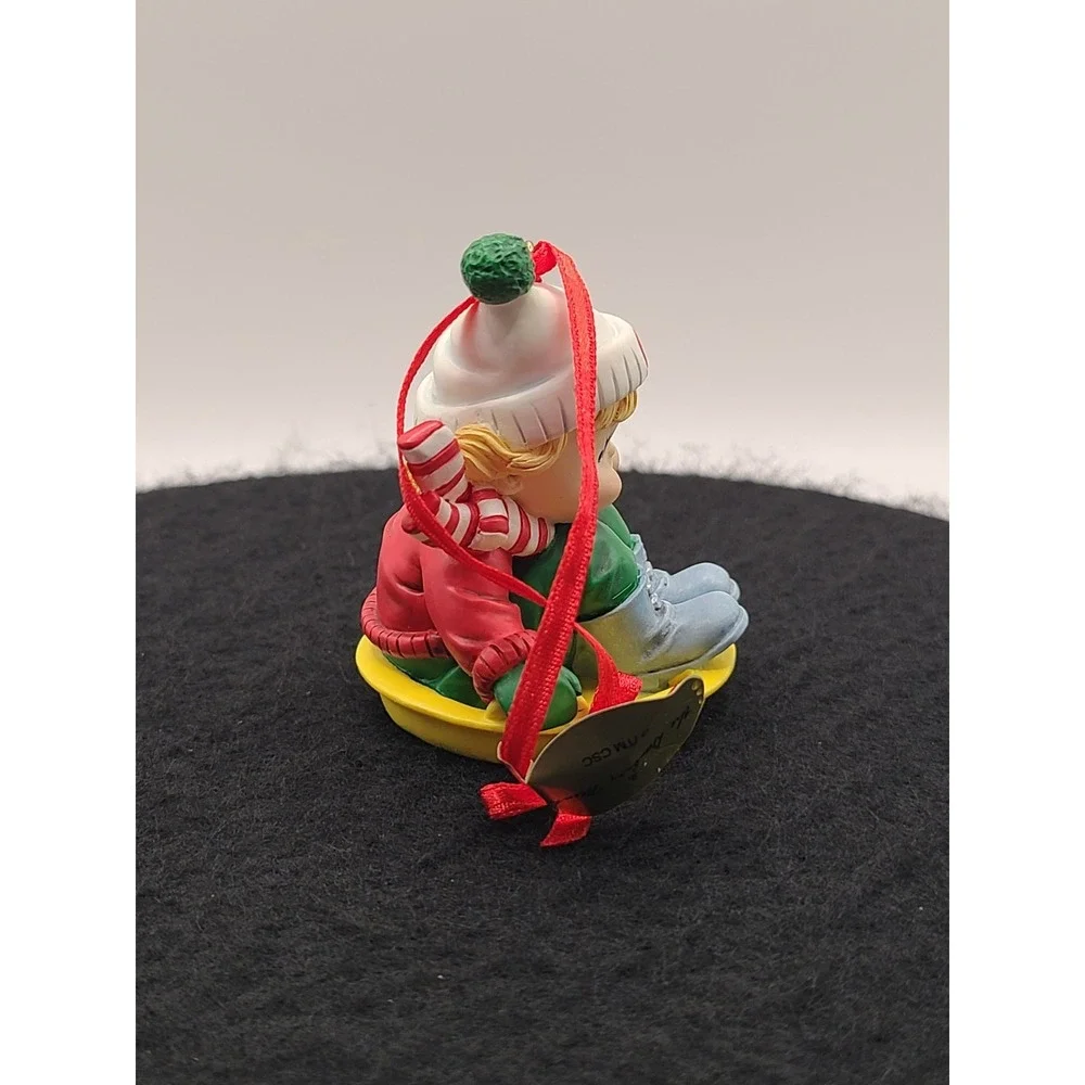 Danbury Mint Campbell's Soup Kids Watch Out Below Ornament No Box